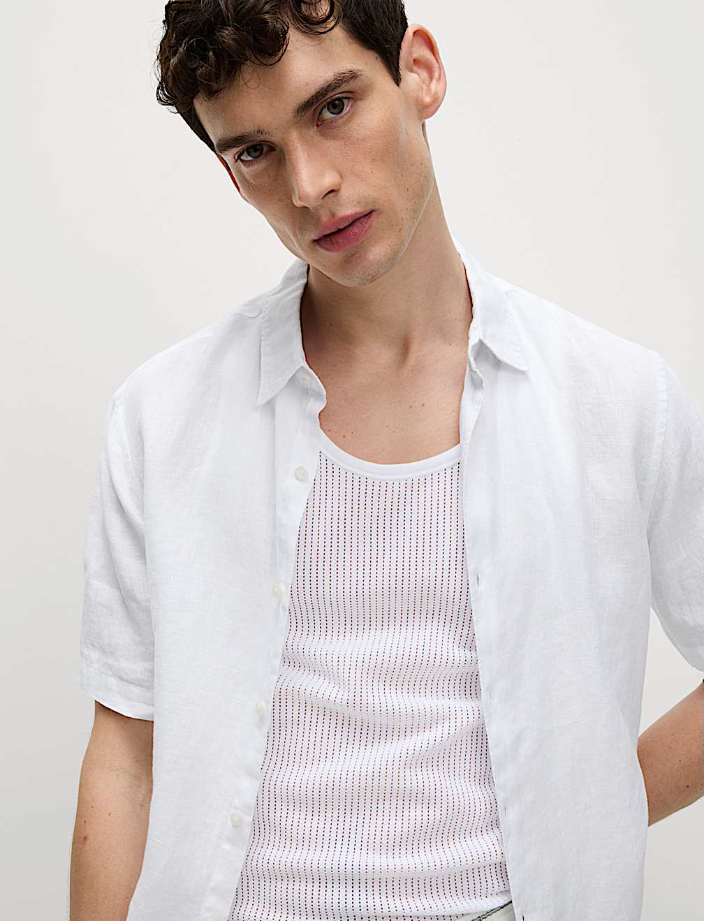 Easy Iron Pure Linen Shirt