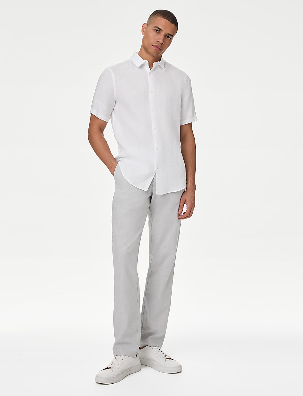 Easy Iron Pure Linen Shirt