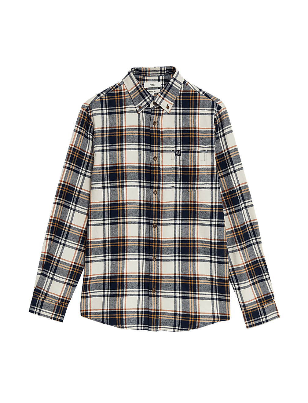 Pure Cotton Flannel Shirt