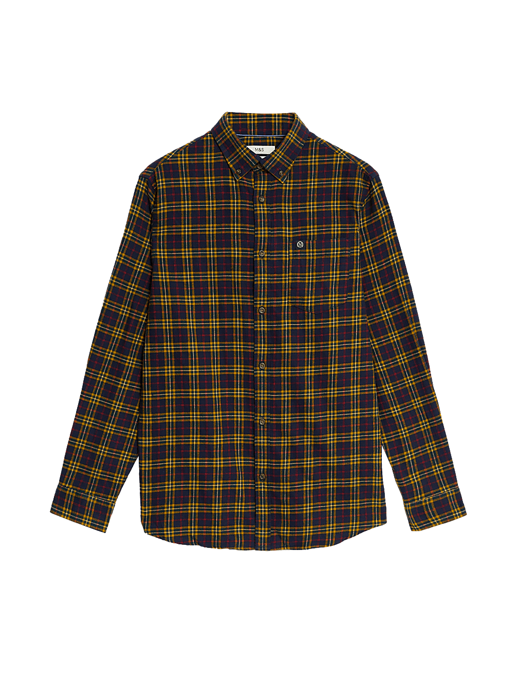 Pure Cotton Flannel Shirt