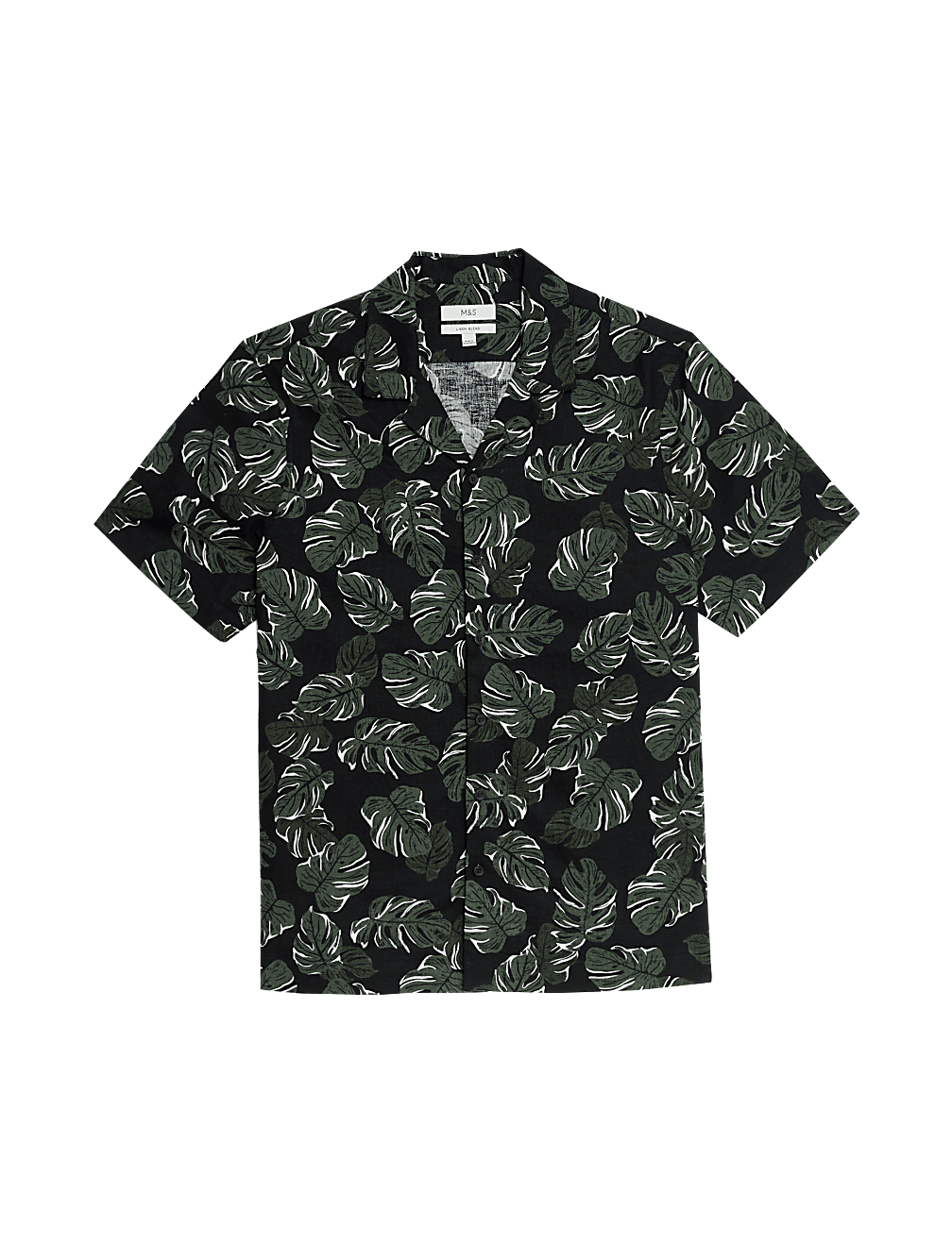 Easy Iron Linen Rich Floral Shirt