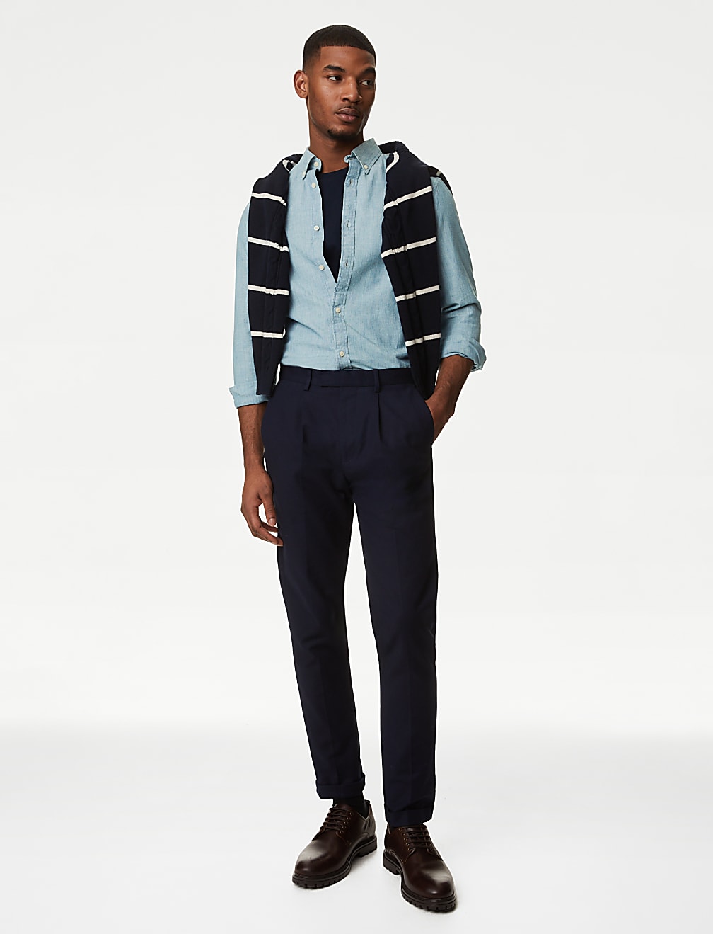 Pure Cotton Denim Heritage Shirt
