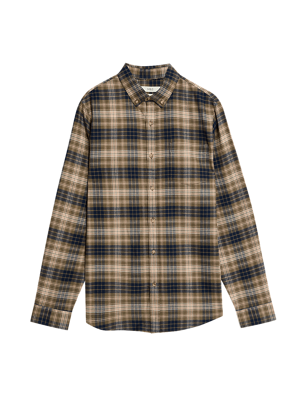 Pure Cotton Flannel Shirt