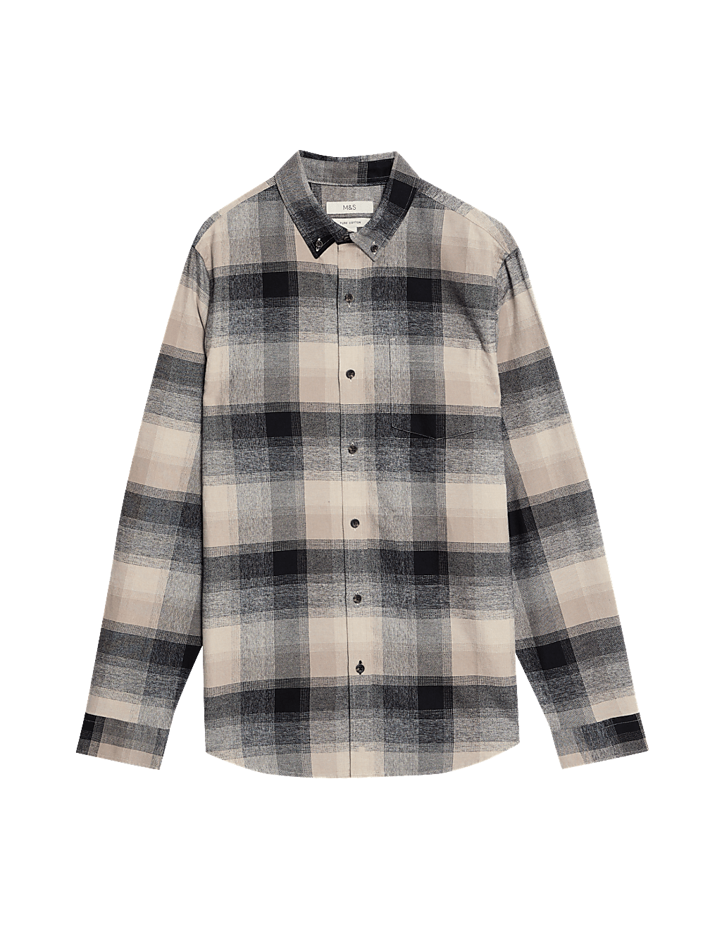 Pure Cotton Flannel Shirt