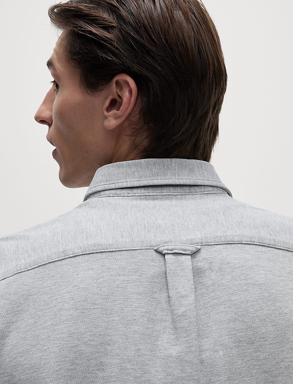 Pure Cotton Pique Shirt