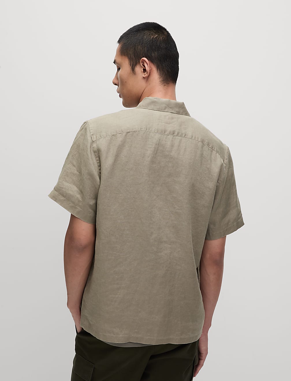 Pure Linen Short Sleeve Shirt