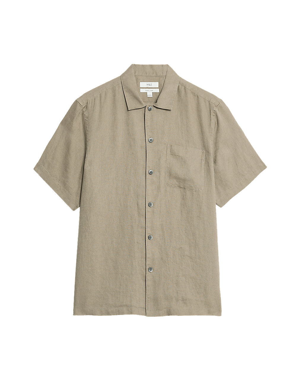 Pure Linen Short Sleeve Shirt