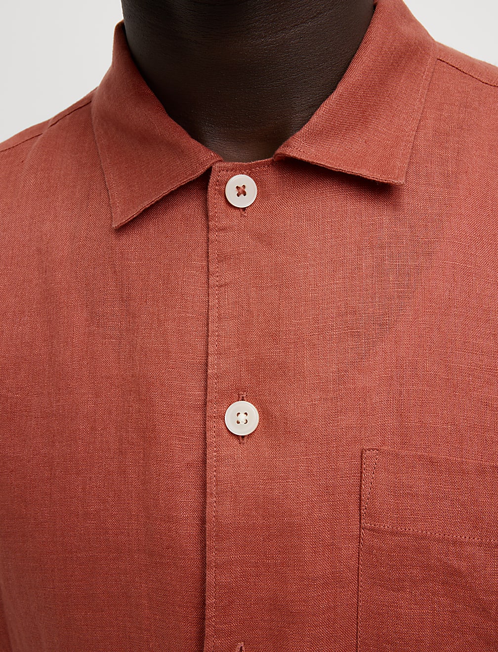 Pure Linen Short Sleeve Shirt