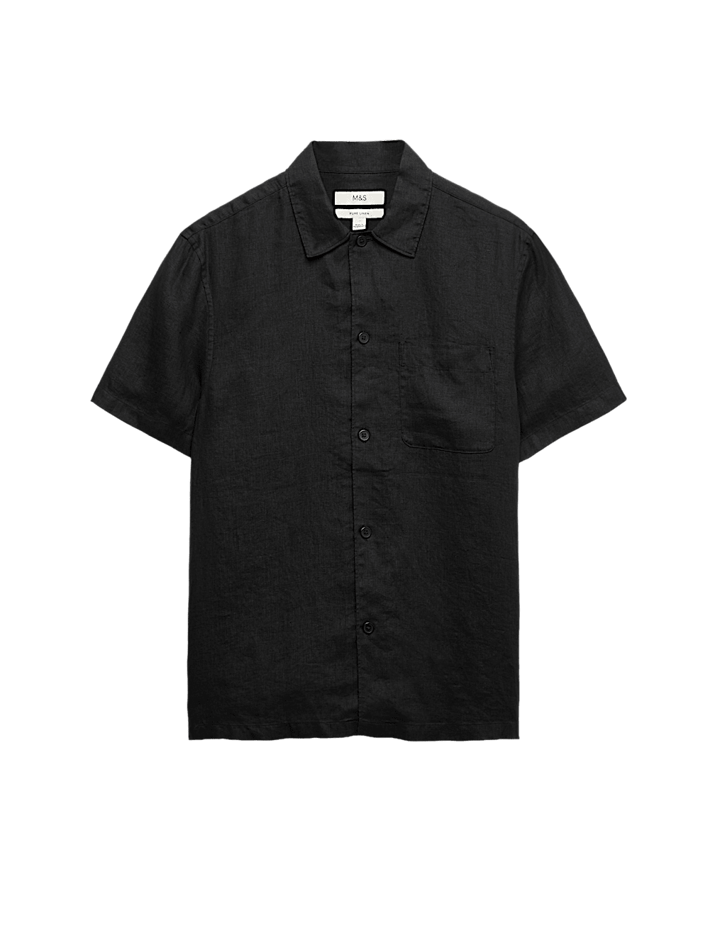 Pure Linen Short Sleeve Shirt