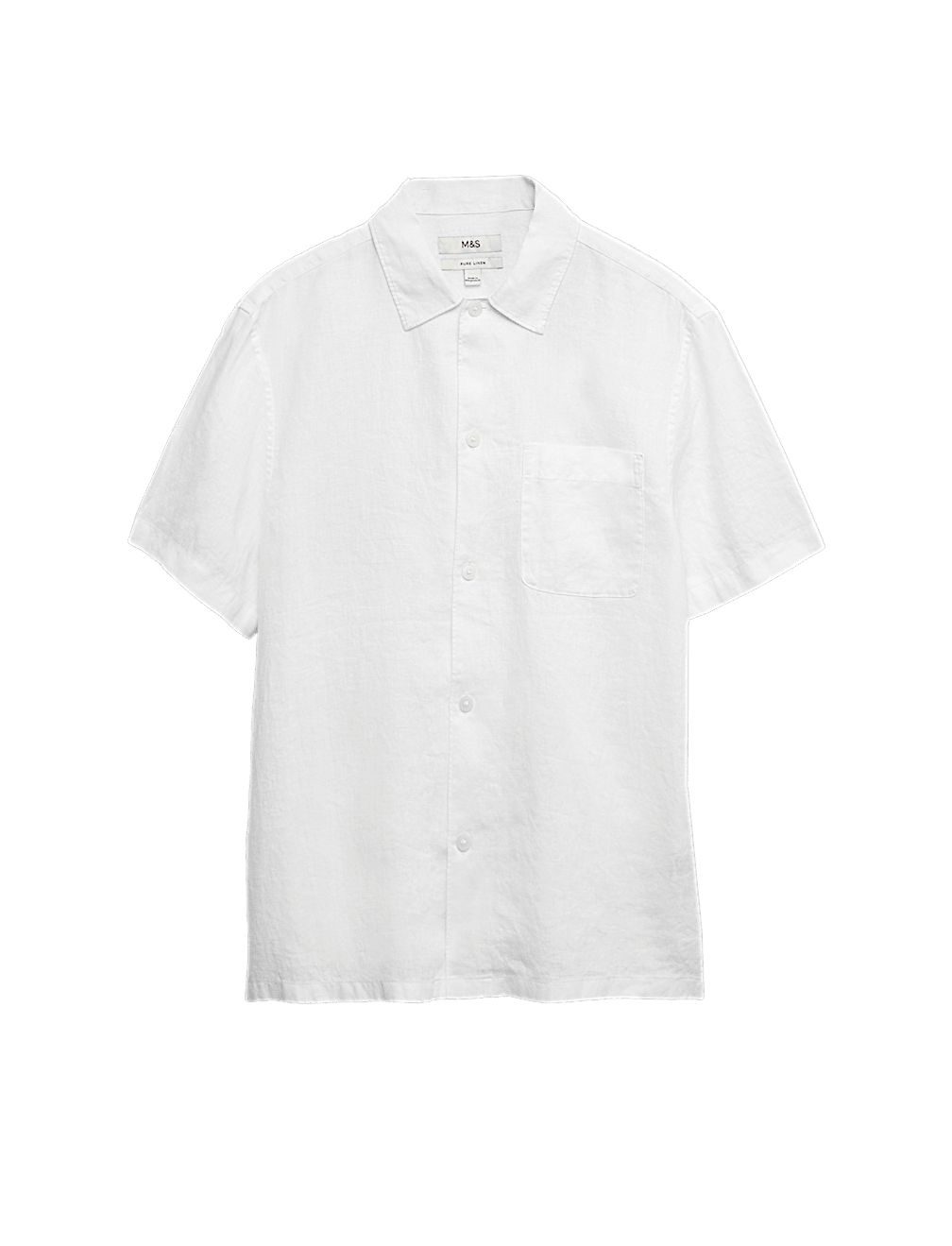 Pure Linen Short Sleeve Shirt