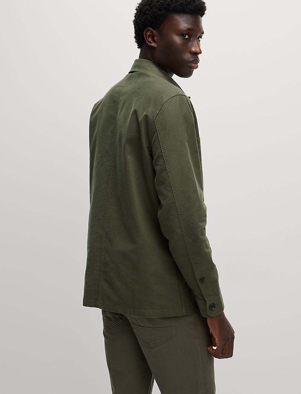 Cotton Rich Overshirt