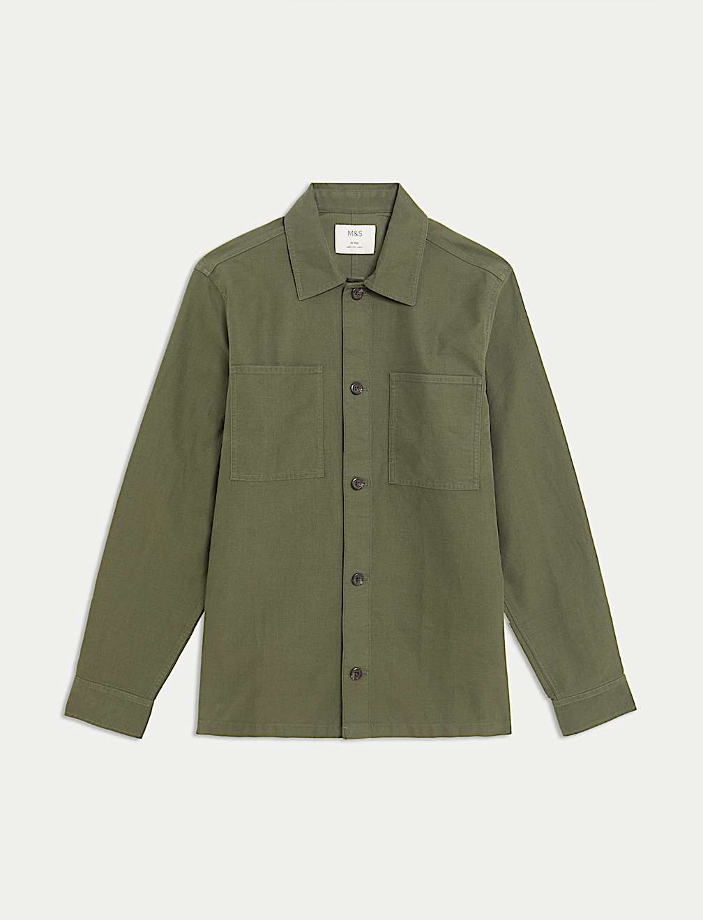 Cotton Rich Overshirt