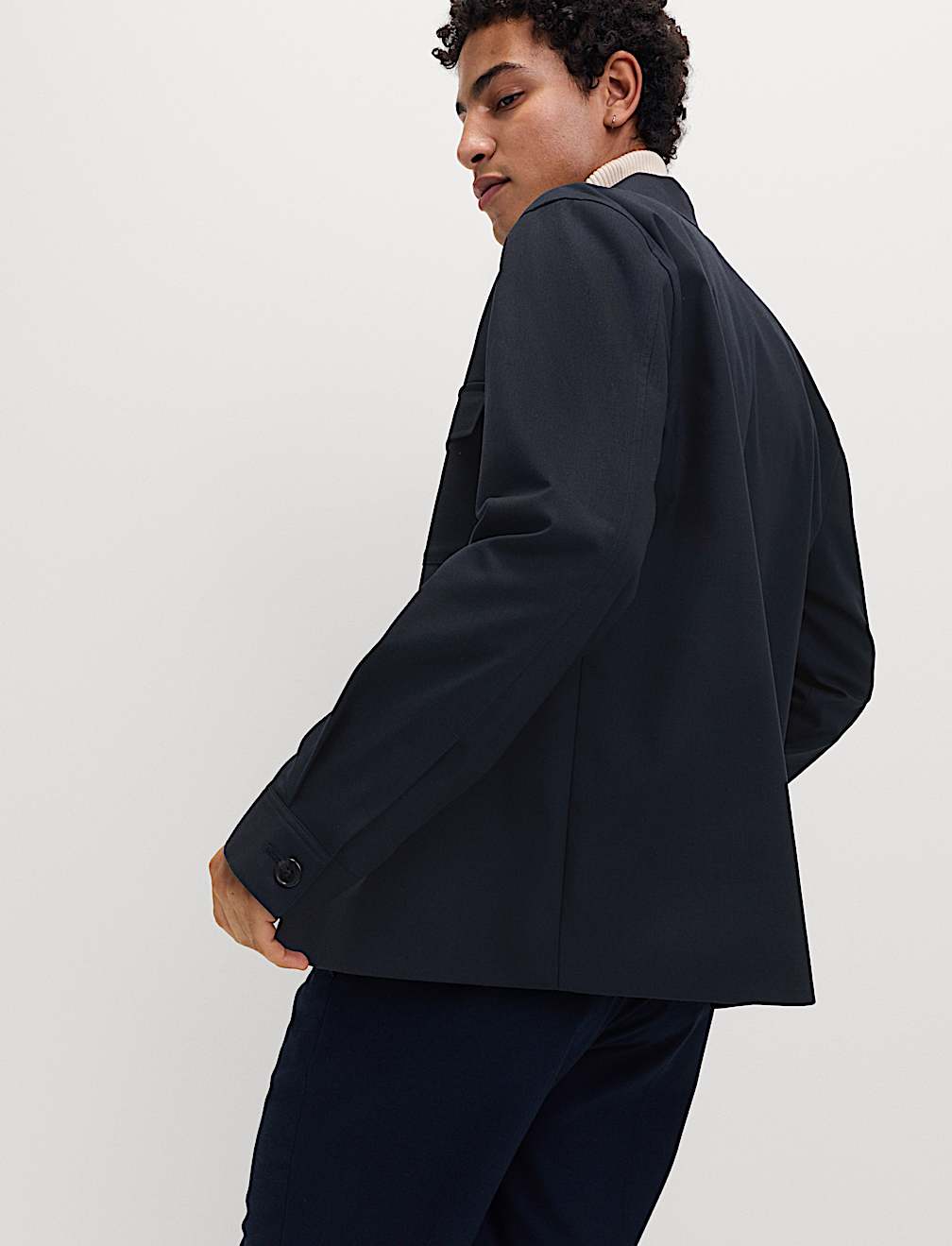 Cotton Blend Overshirt