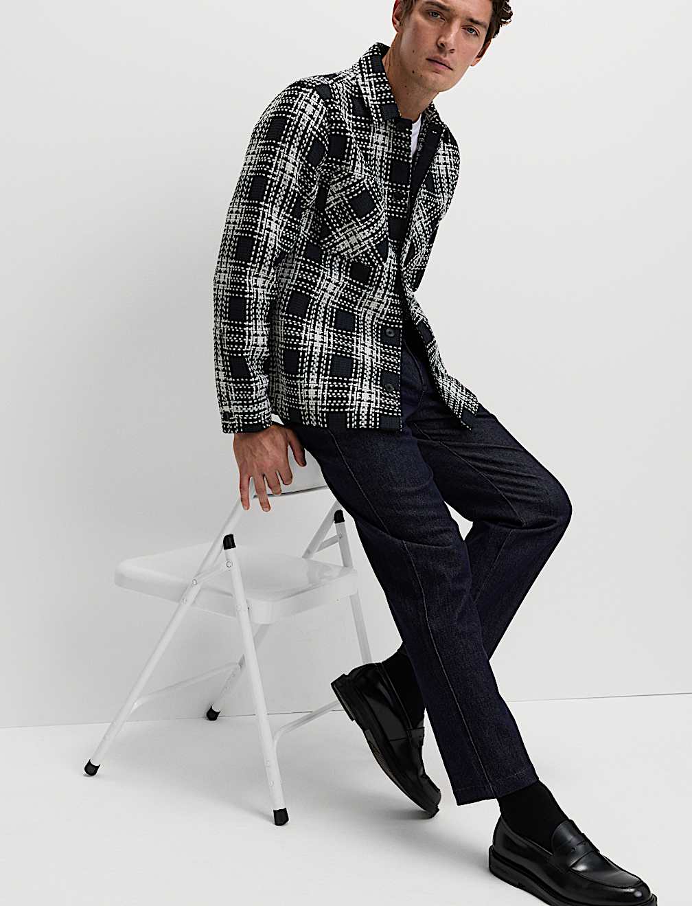 Checked Overshirt