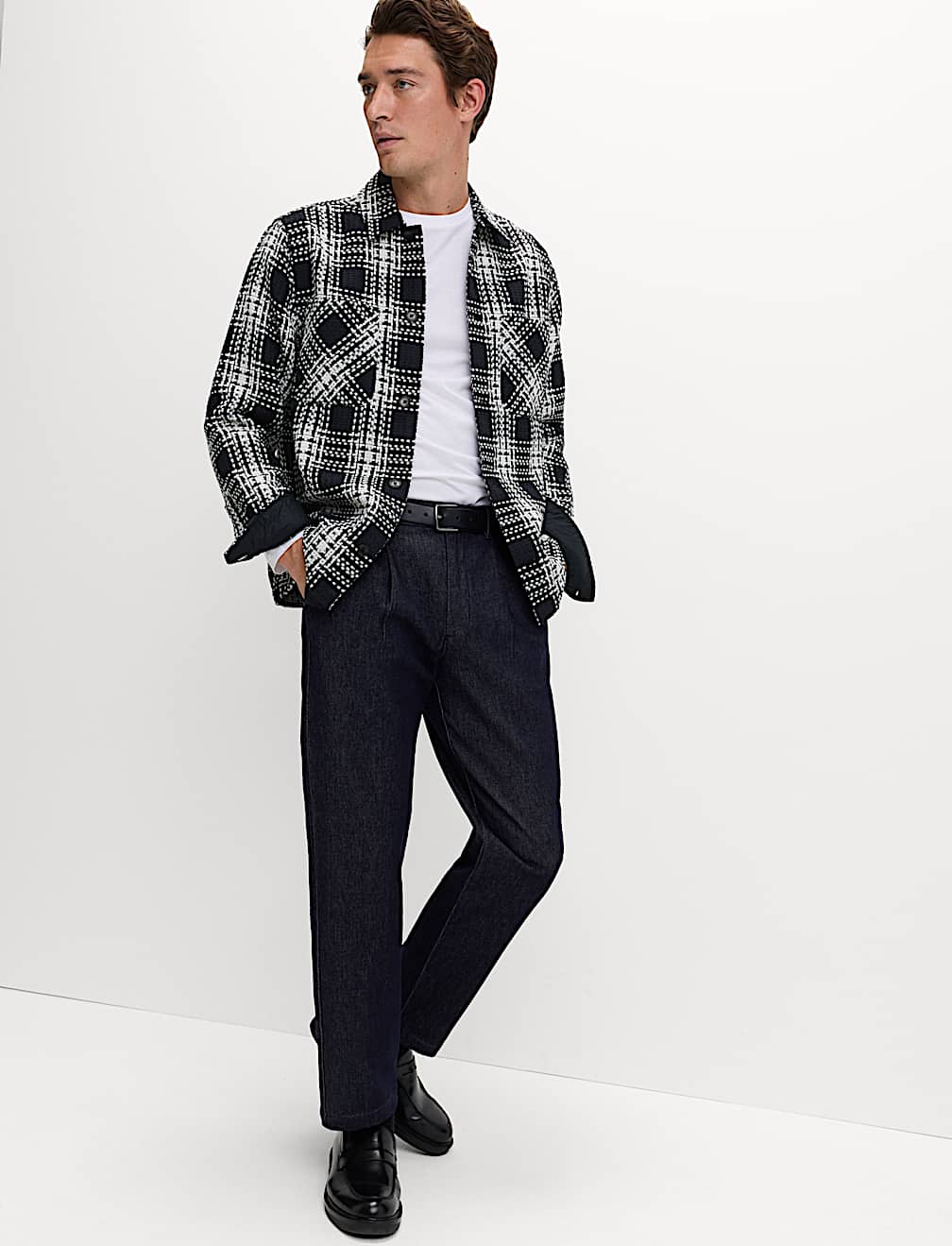 Checked Overshirt