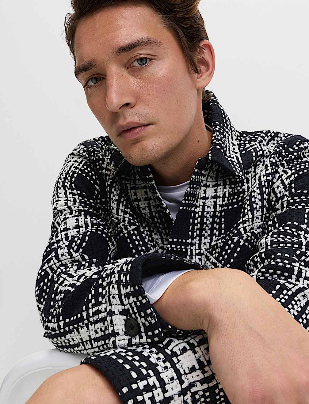 Checked Overshirt