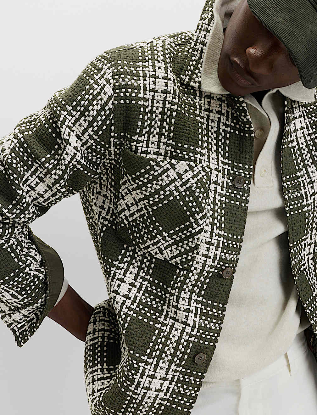Checked Overshirt