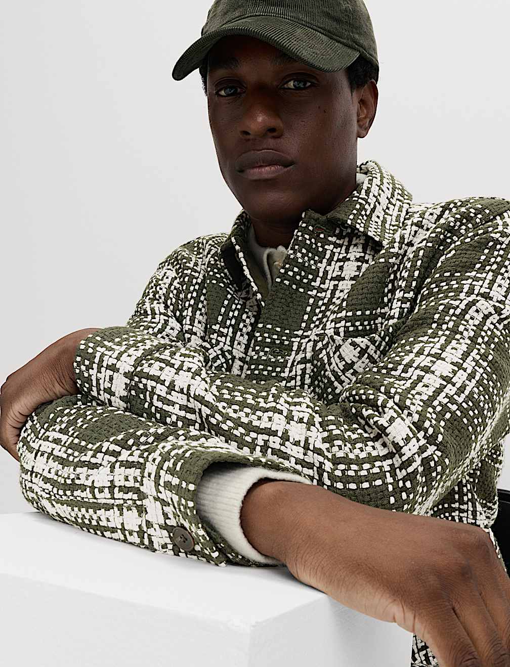 Checked Overshirt
