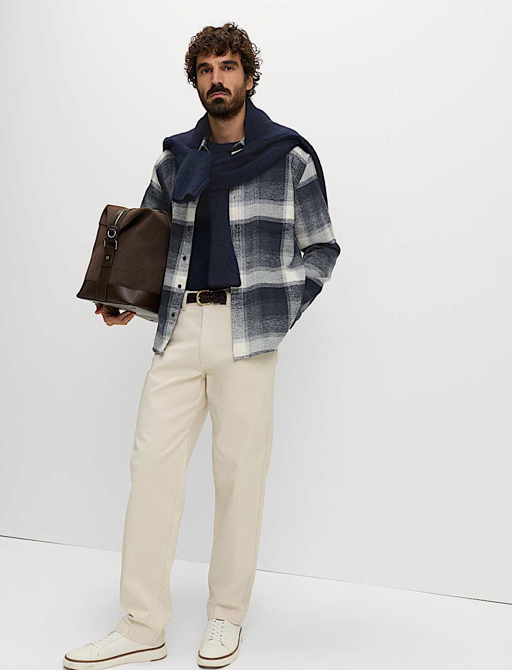 Pure Cotton Checked Flannel Shirt