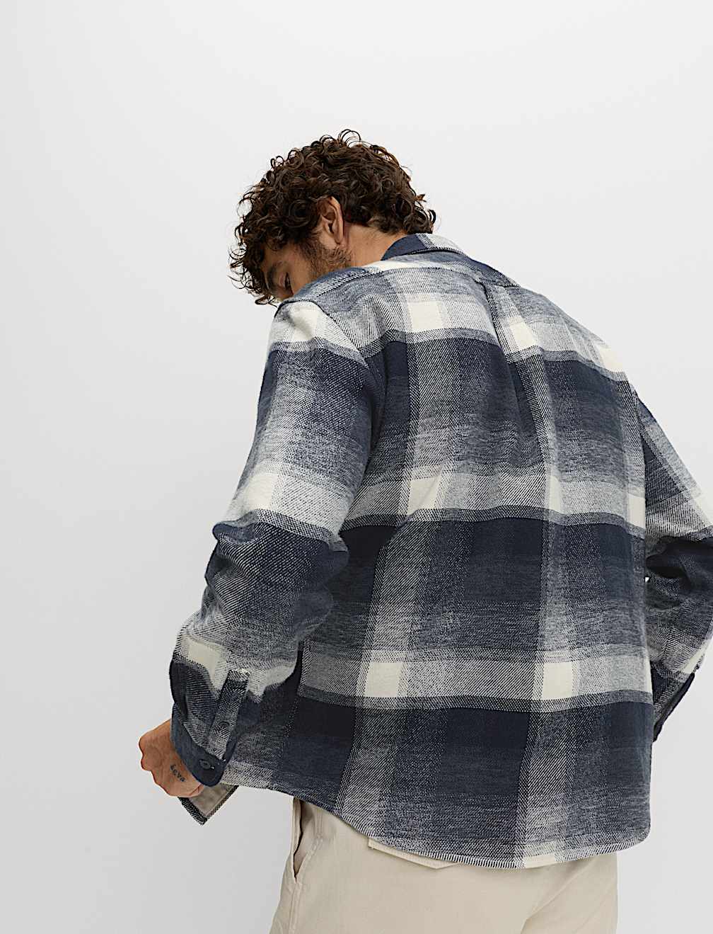 Pure Cotton Checked Flannel Shirt