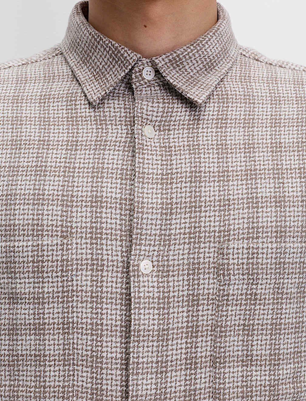 Pure Cotton Checked Flannel Shirt