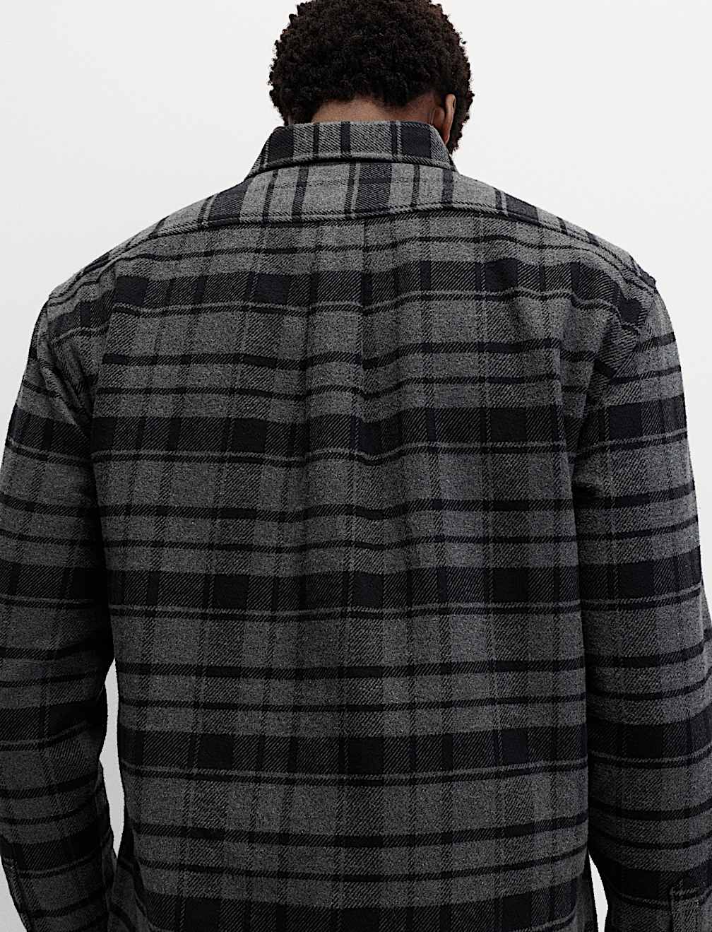 Pure Cotton Checked Flannel Shirt