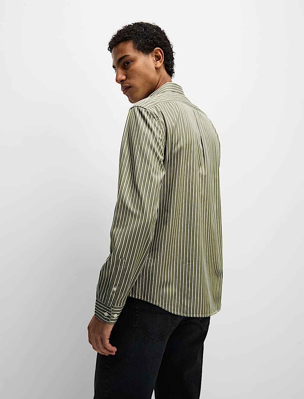 Pure Cotton Striped Shirt
