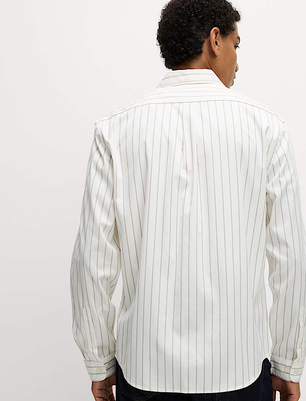 Pure Cotton Striped Shirt