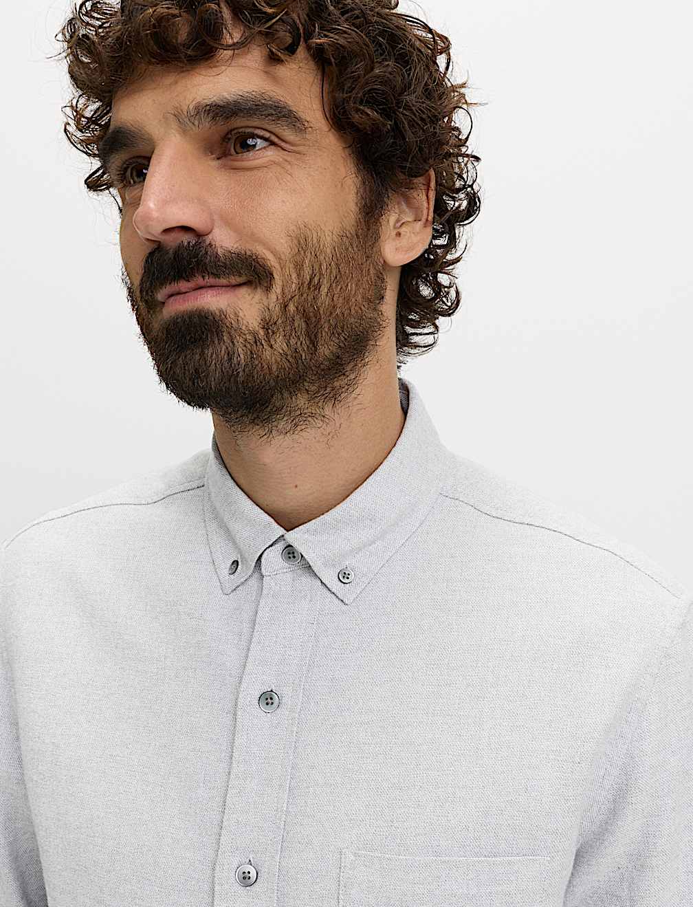 Regular Fit Pure Cotton Flannel Shirt