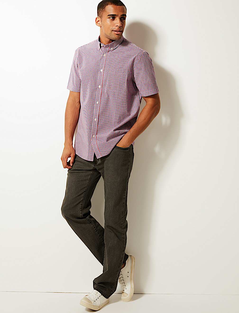 Pure Cotton Checked Shirt