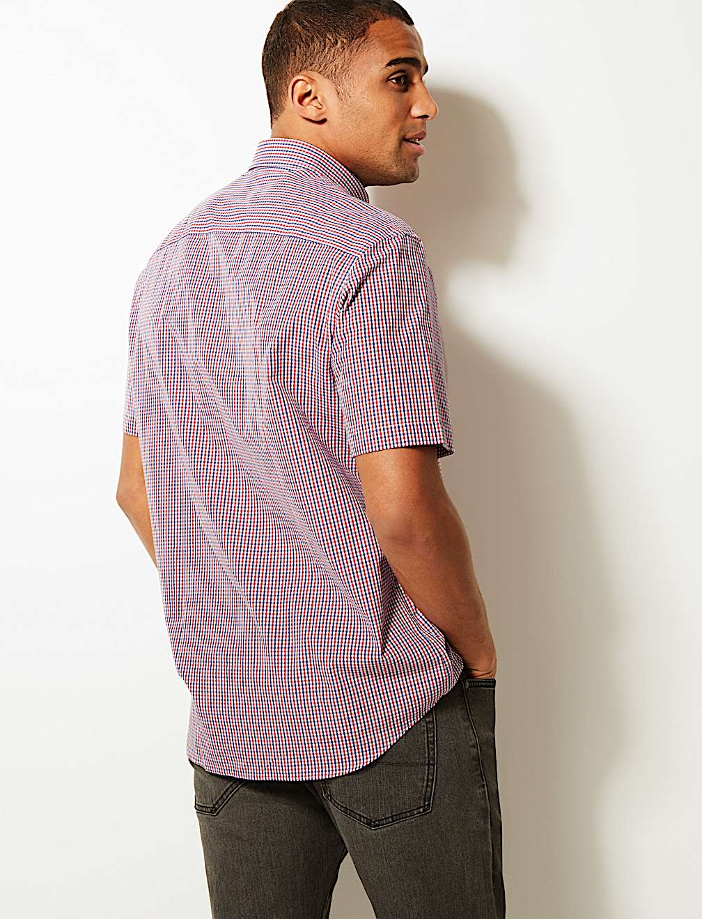 Pure Cotton Checked Shirt