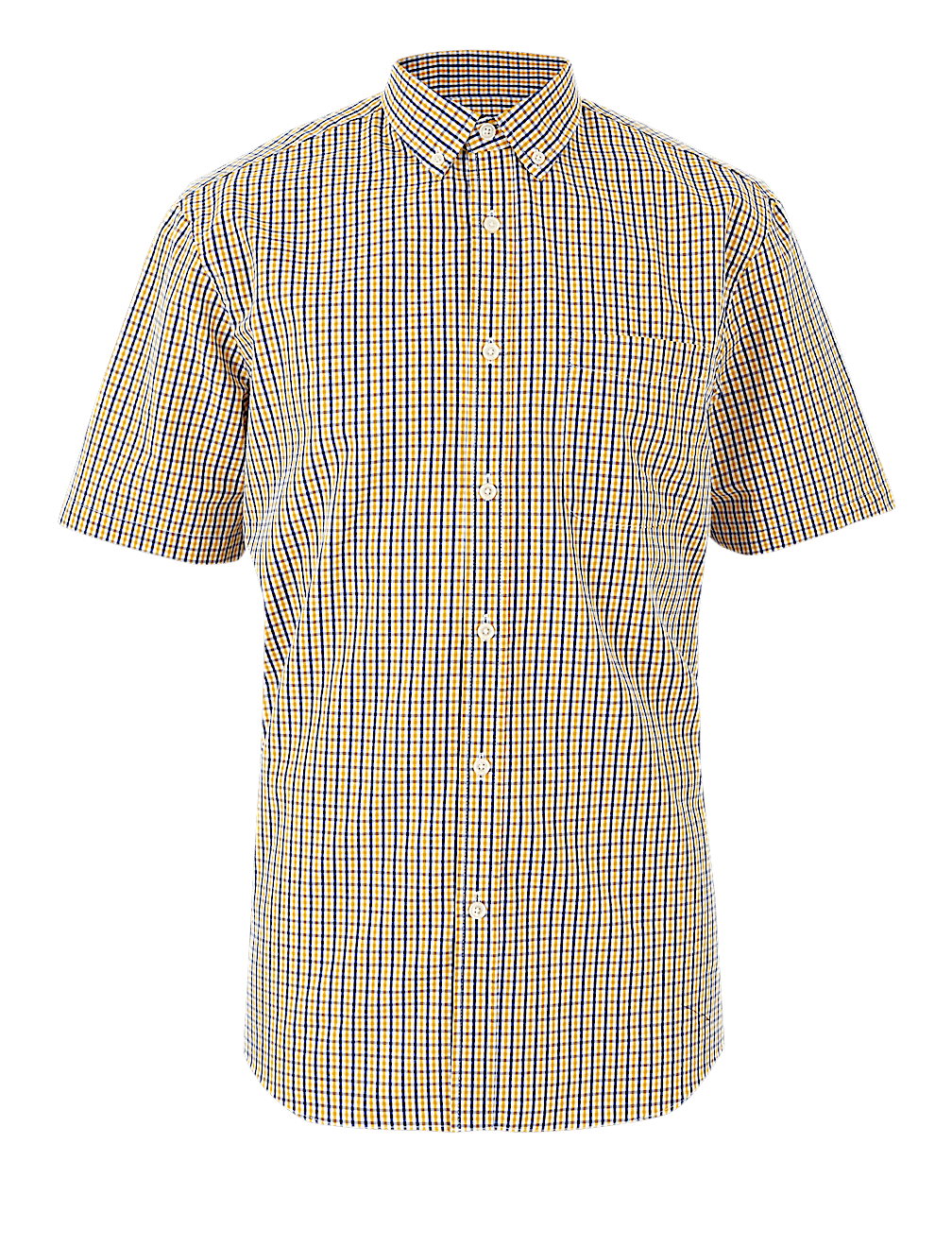 Pure Cotton Checked Shirt