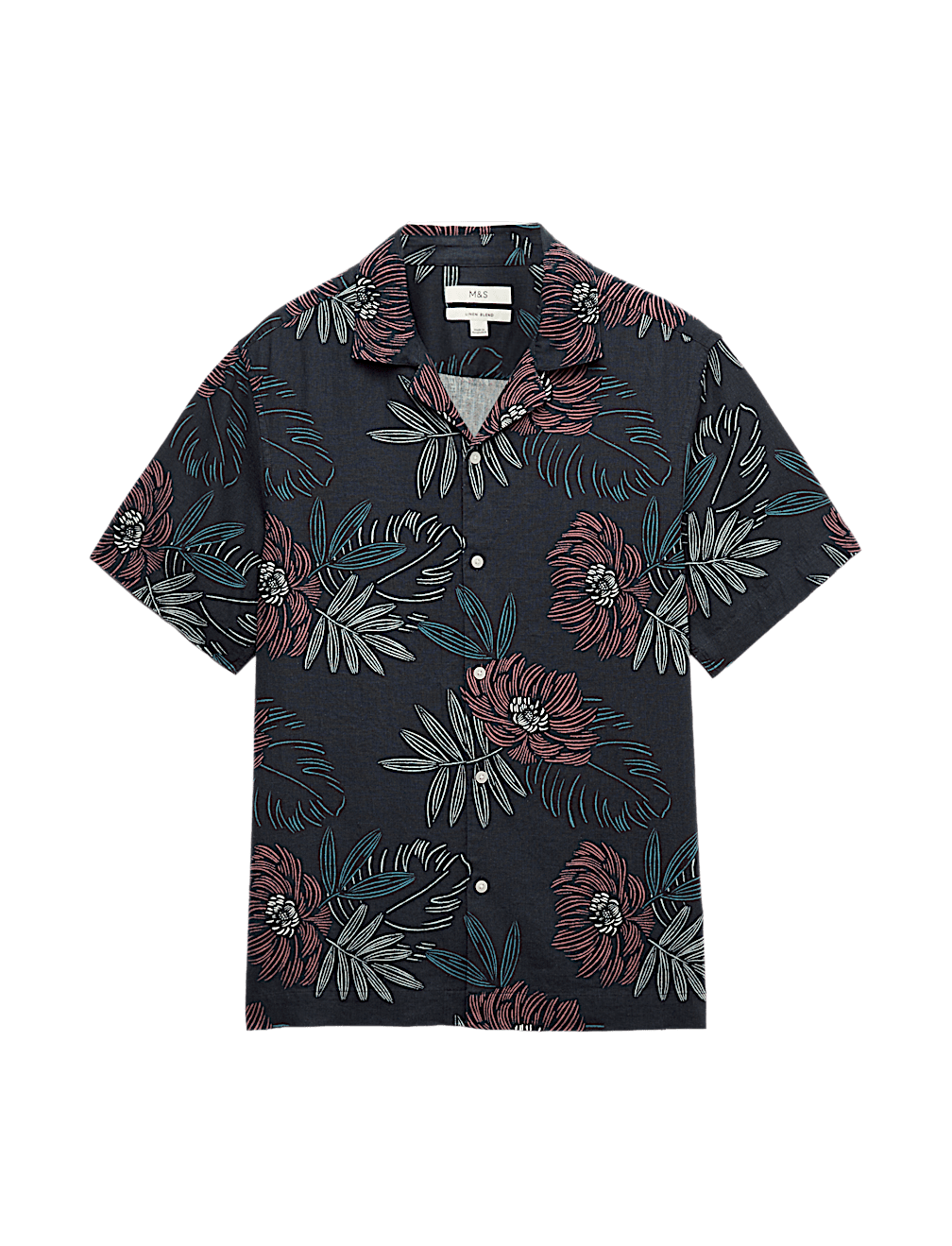 Linen Rich Hawaiian Shirt