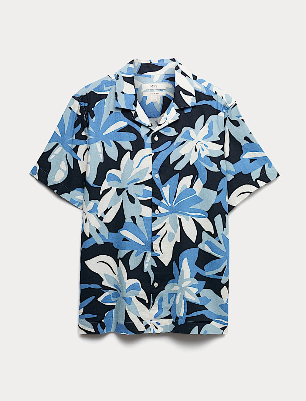 Linen Rich Hawaiian Shirt