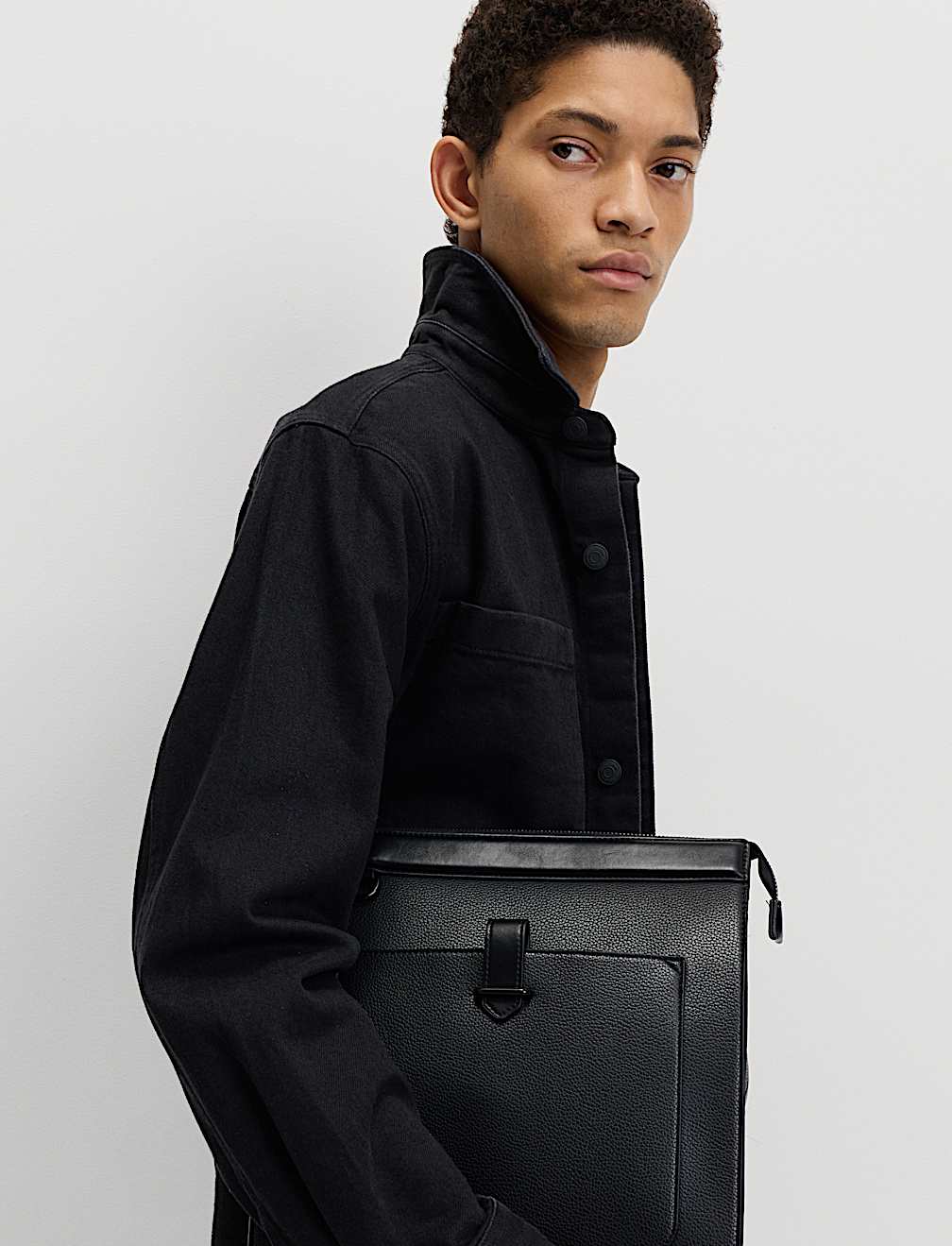 Regular Fit Denim Overshirt