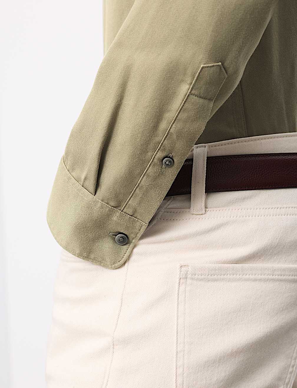 Regular Fit Easy Iron Long Sleeve Shirt