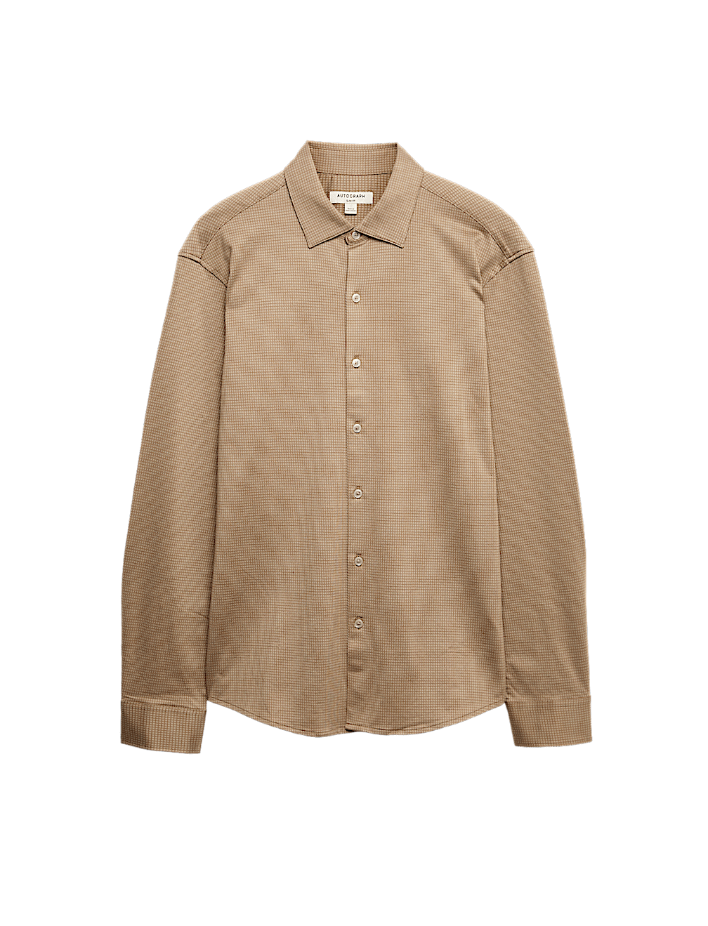 Regular Fit Easy Iron Pure Cotton Jersey Shirt