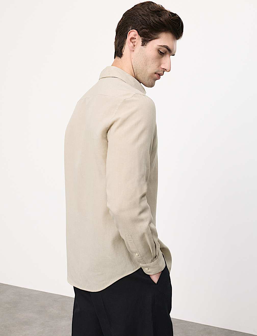 Easy Iron Linen Rich Performance Shirt