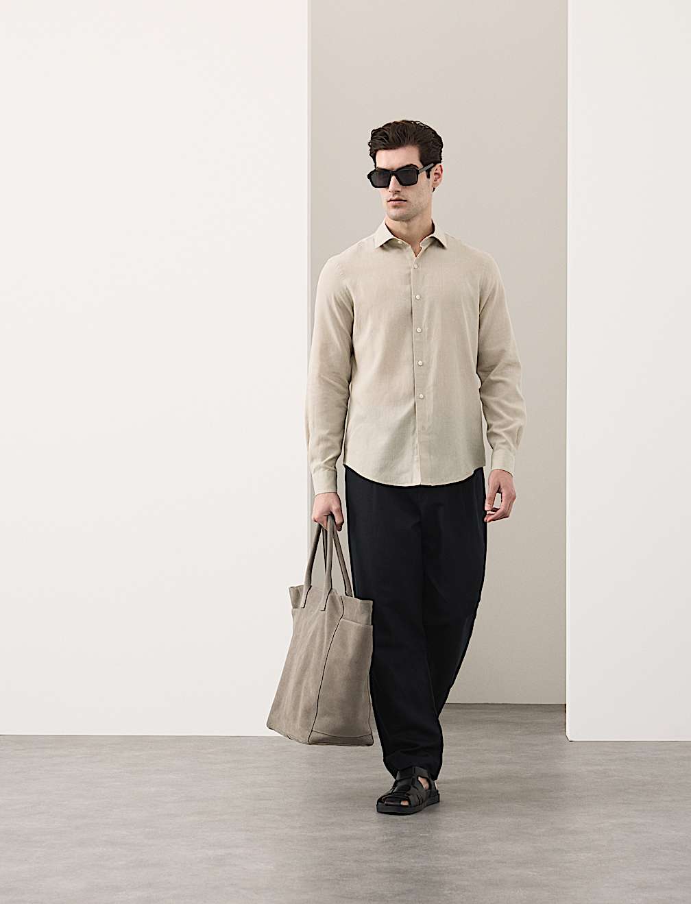 Easy Iron Linen Rich Performance Shirt