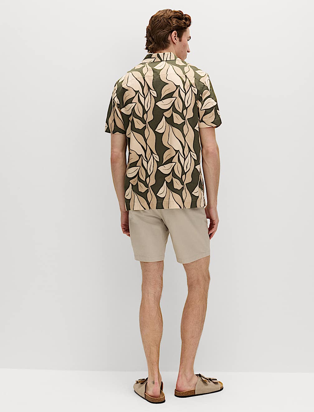 Pure Cotton Floral Short Sleeve Shirt