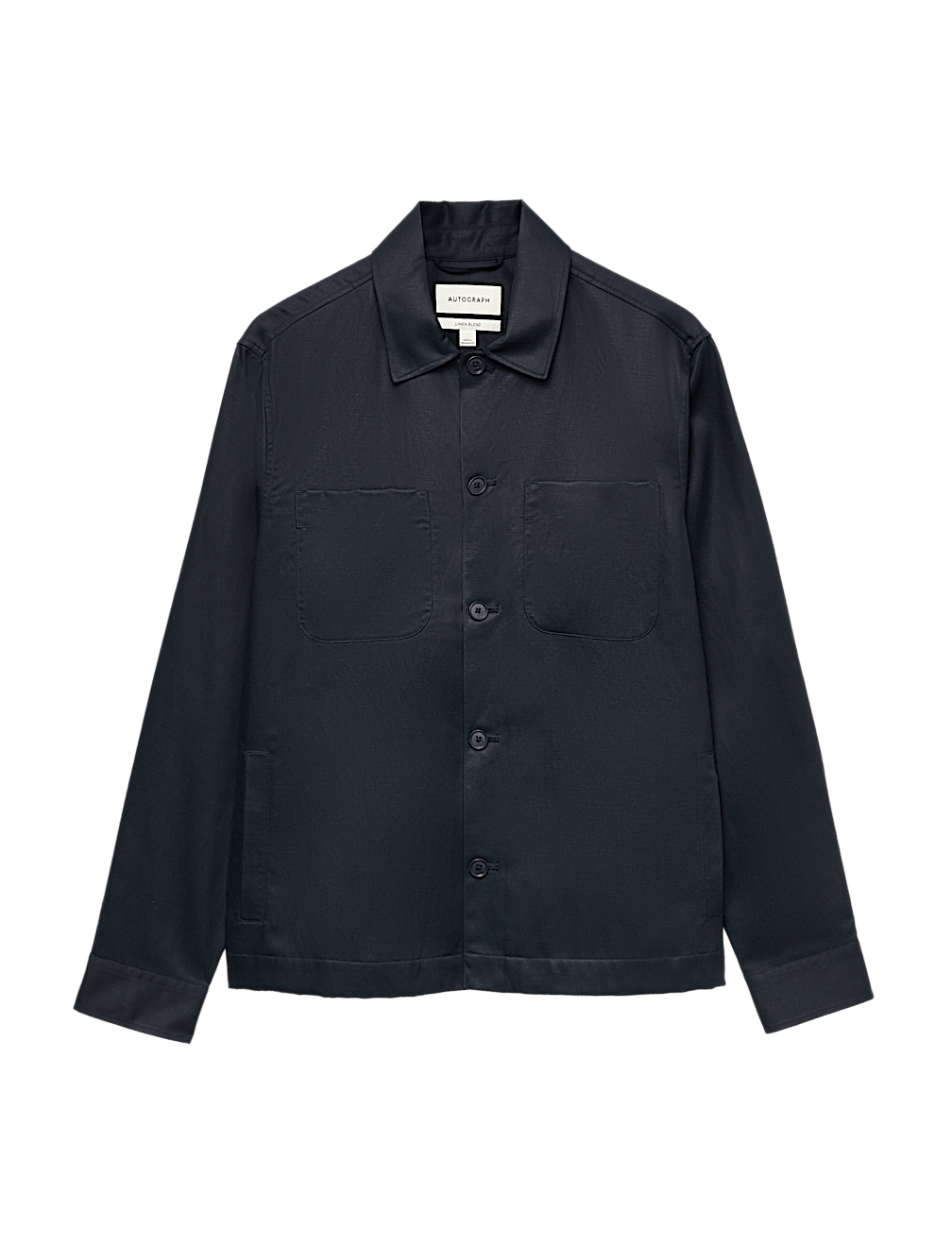 Linen Blend Overshirt