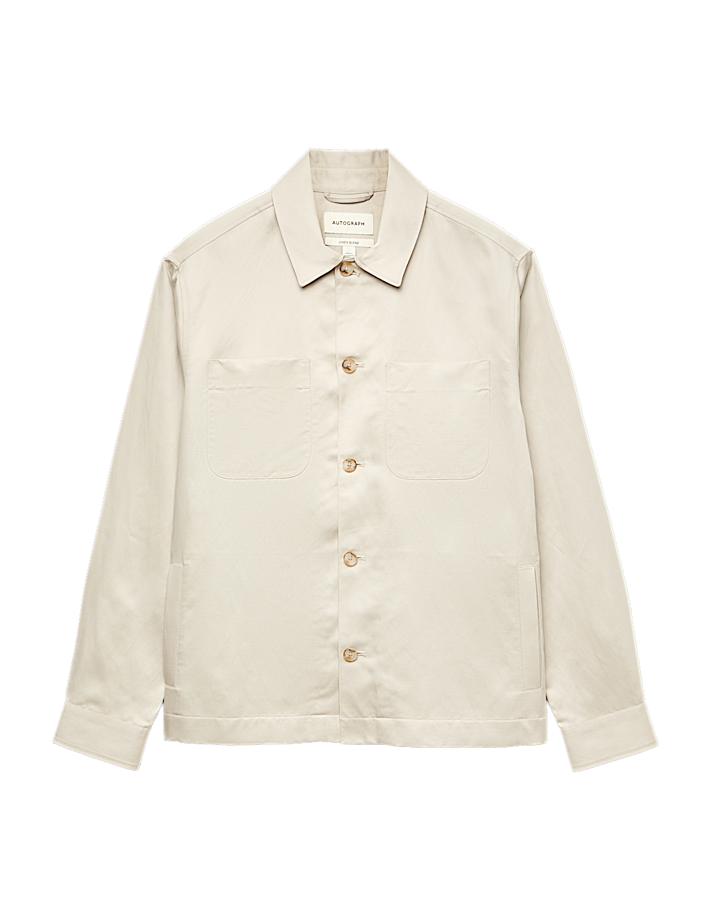 Linen Blend Overshirt