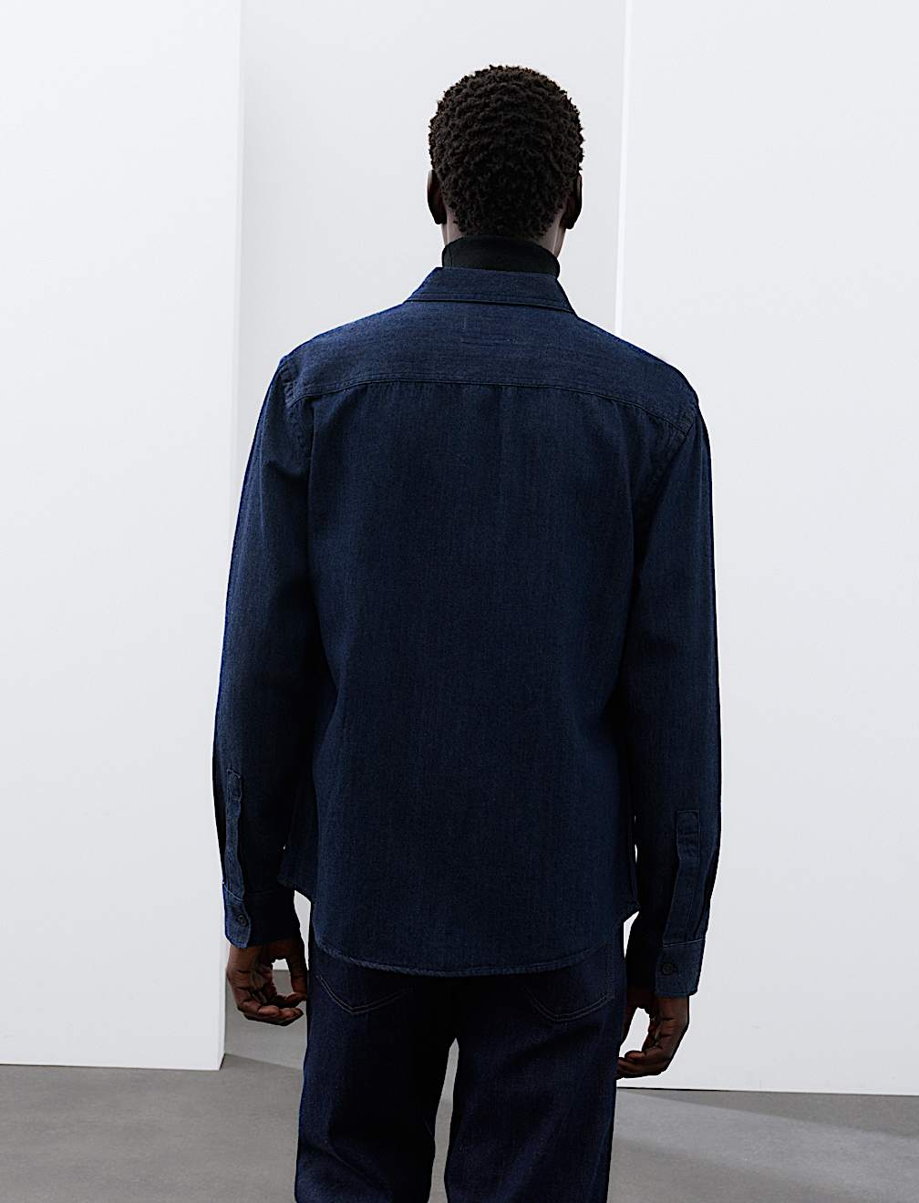 Cotton Rich Denim Shirt