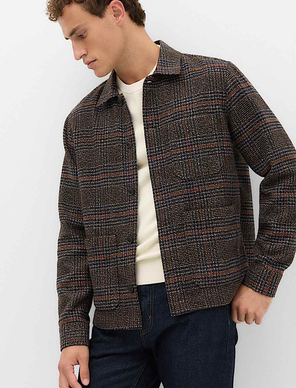 Checked Overshirt