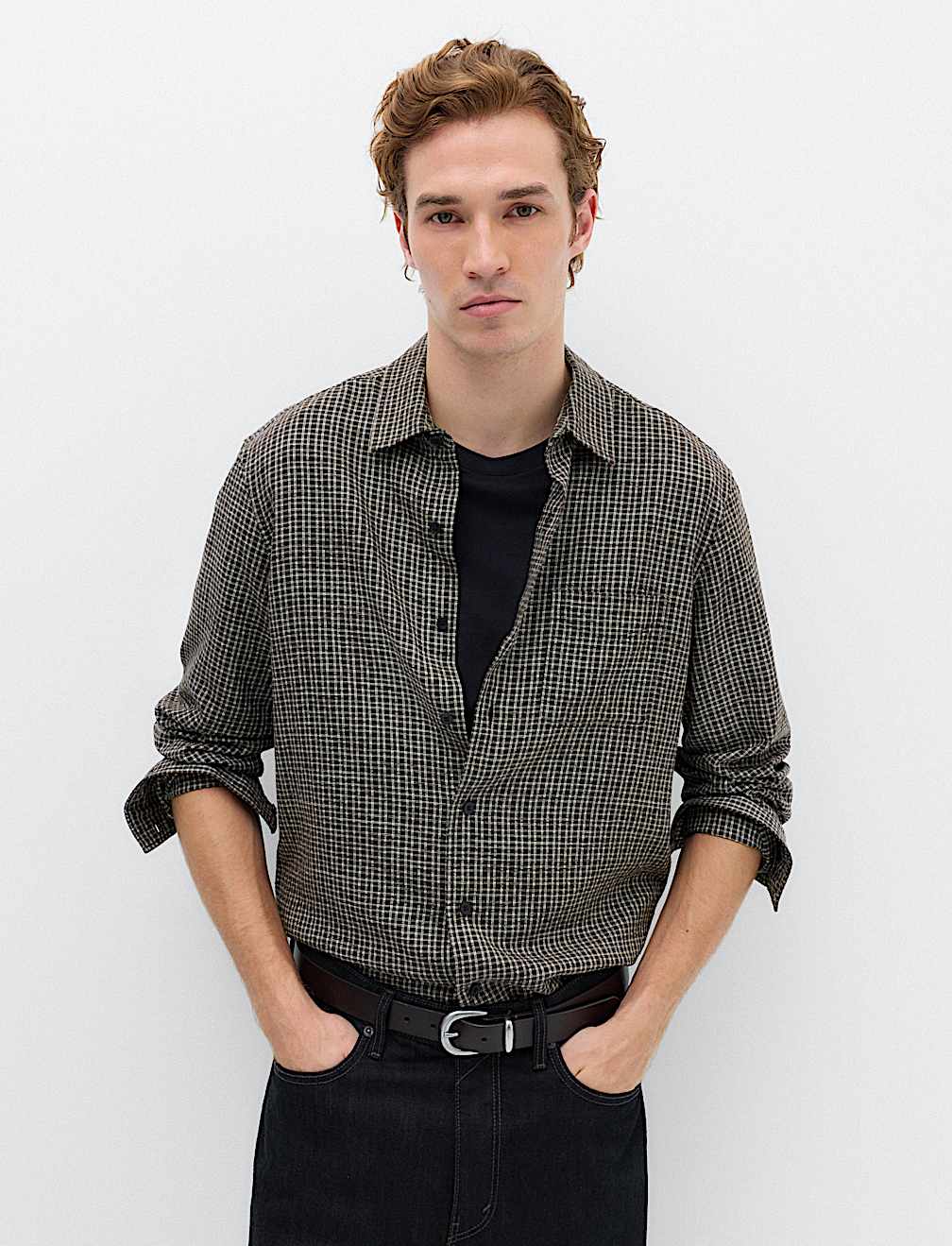 Regular Fit Checked Shirt