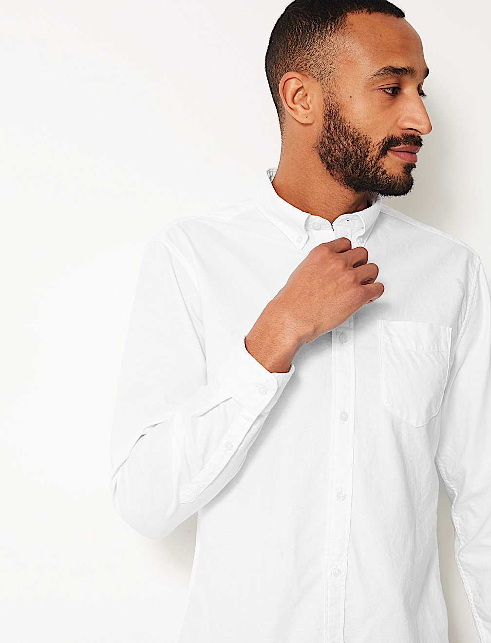 Pure Cotton Oxford Shirt