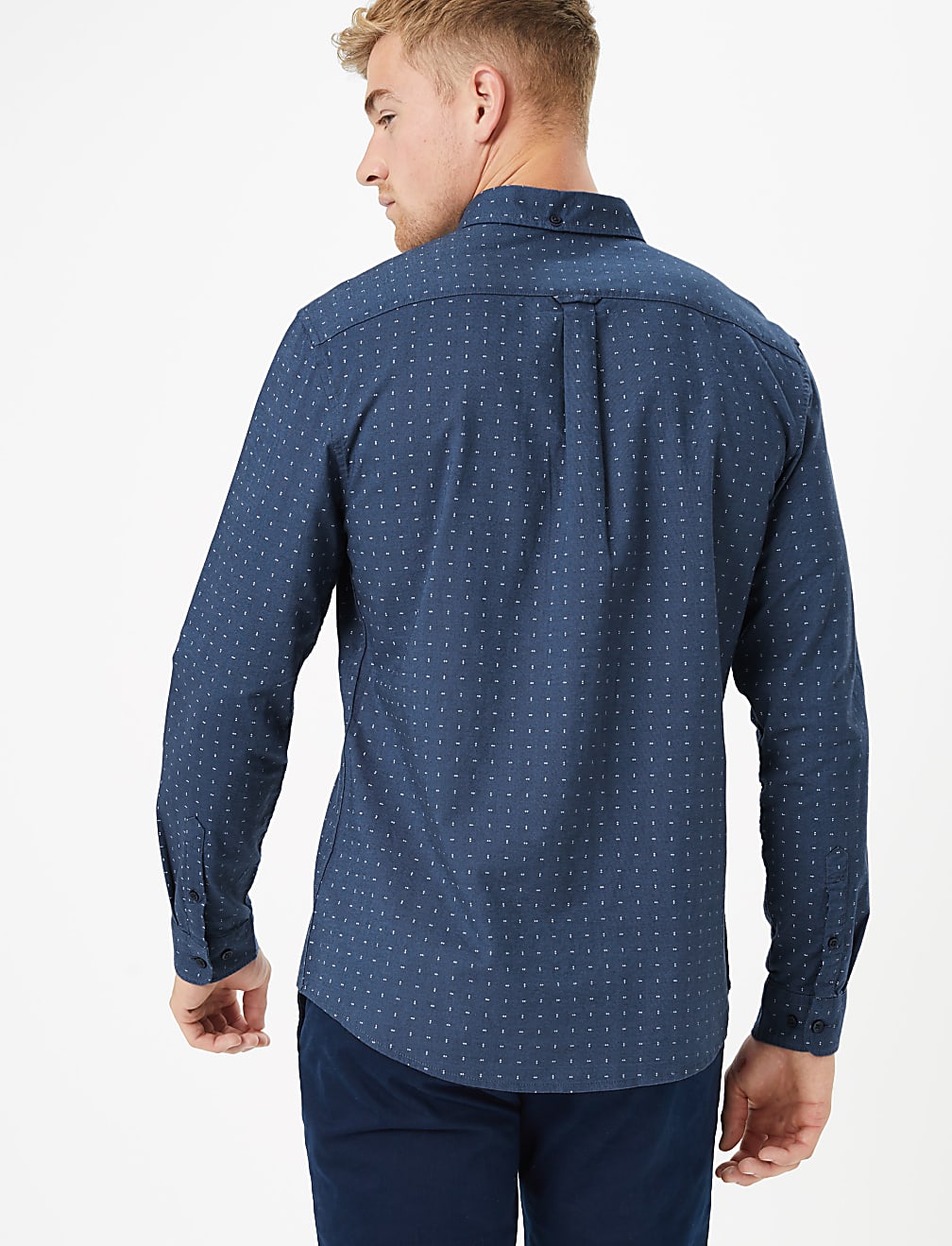 Pure Cotton Regular Fit Oxford Shirt