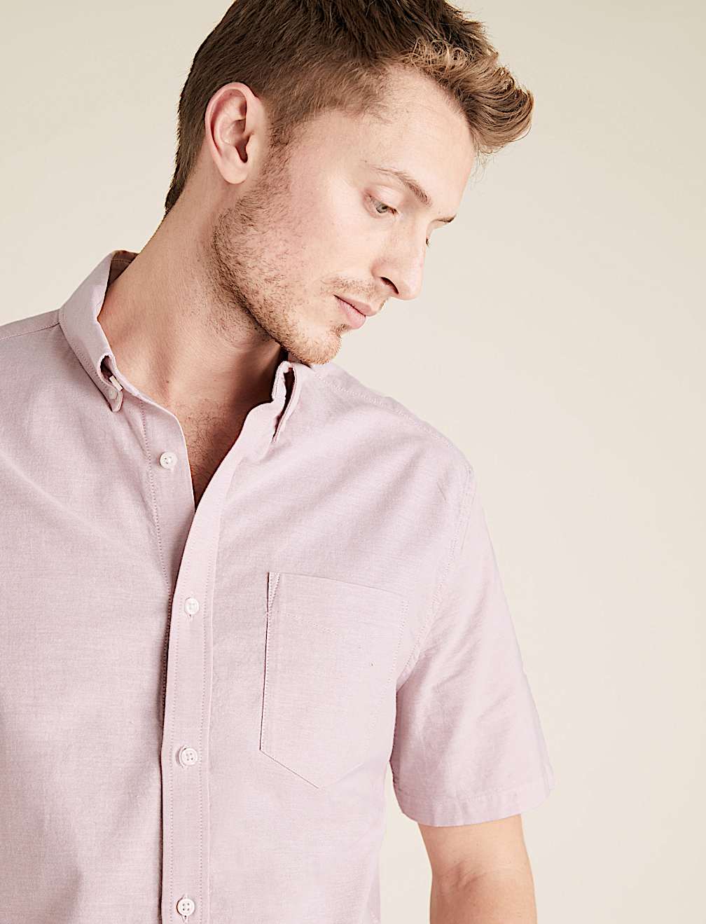Pure Cotton Oxford Shirt