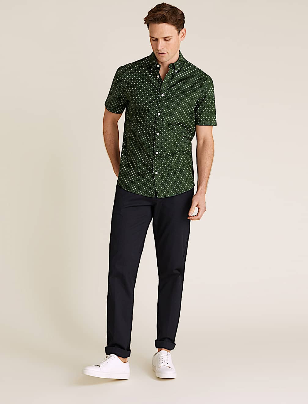 Pure Cotton Oxford Shirt