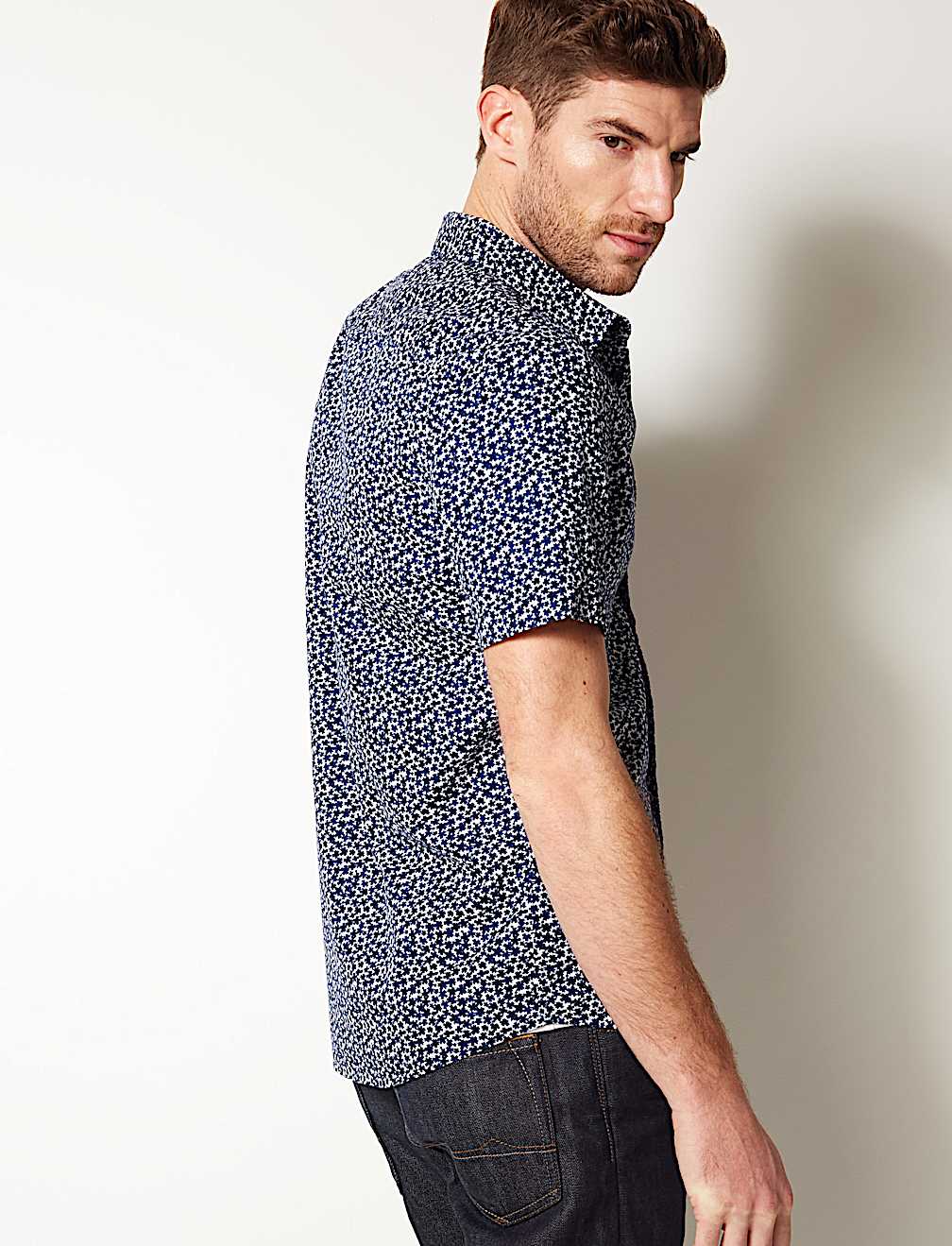 Pure Cotton Printed Shirt